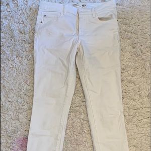 white jeans